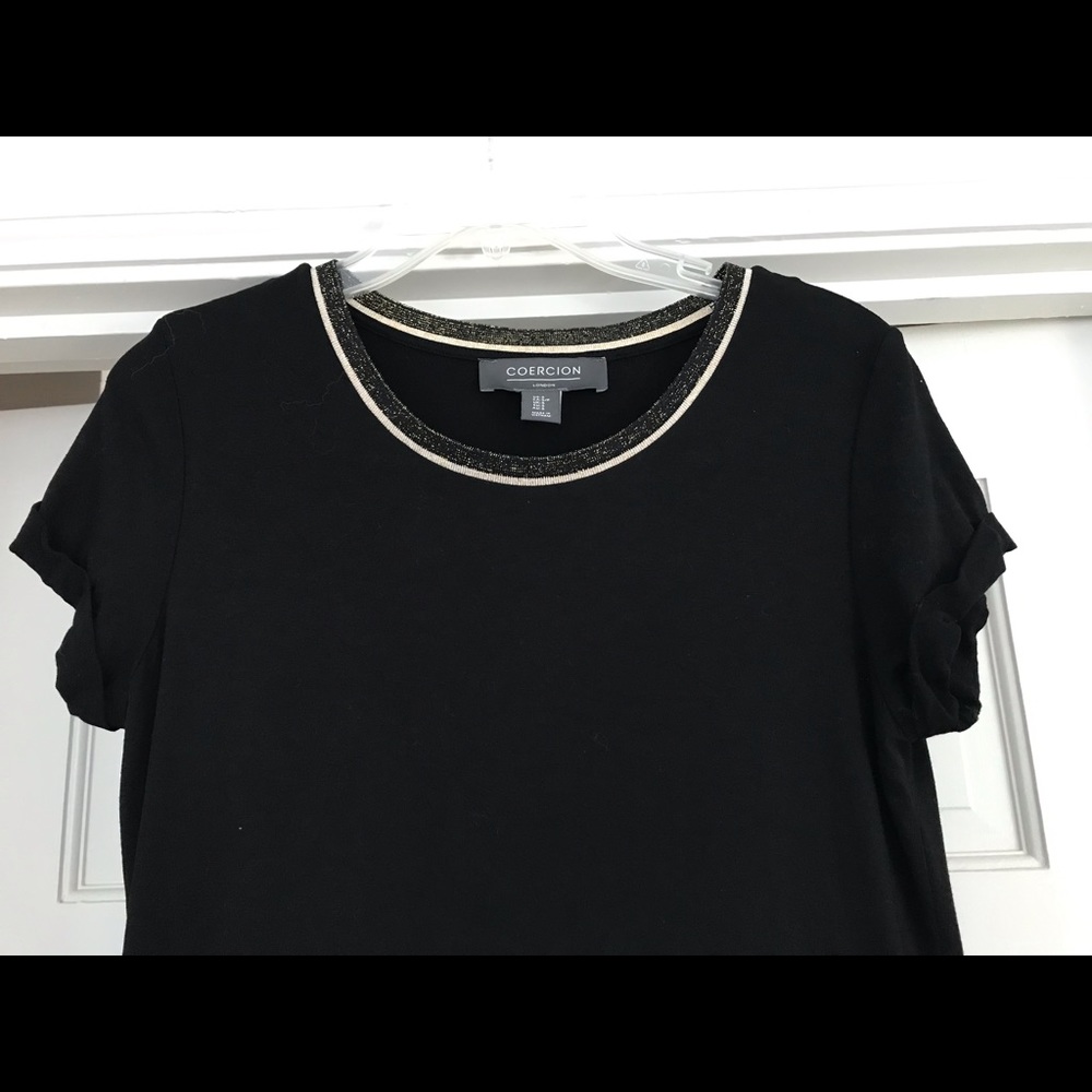 Black Dress/Sparkly Collar